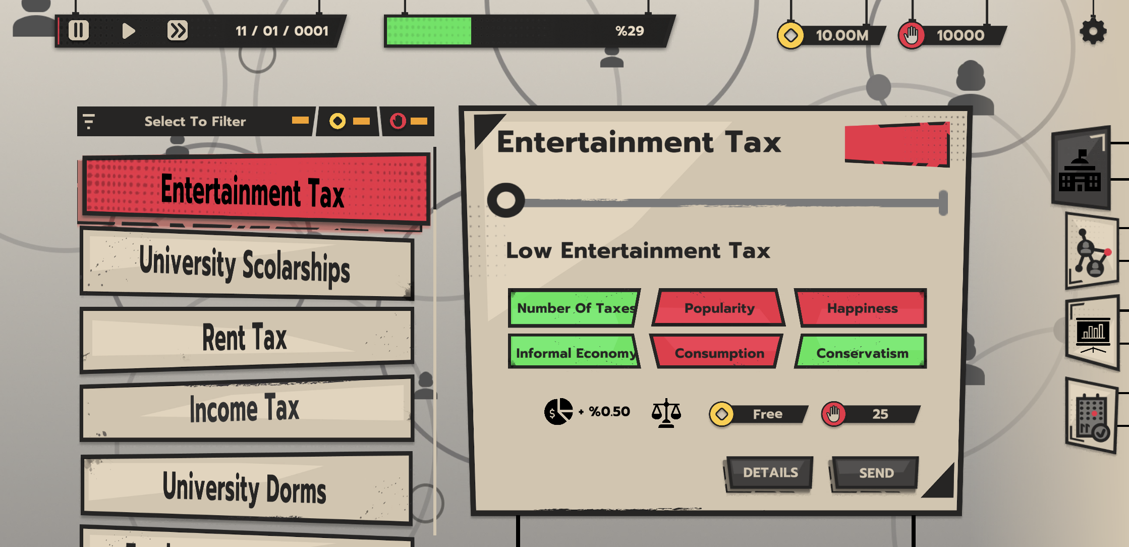Election Fever gameplay screenshot